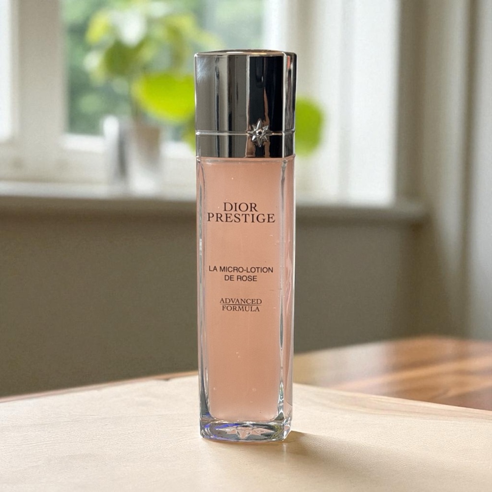 Dior Prestige Rose-Tinted Micro-Lotion in Pink and Silver